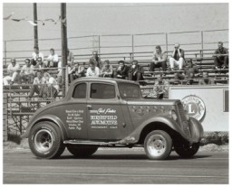 Hirshfield Automotive Driver Chuck Finders Lions Drag Strip